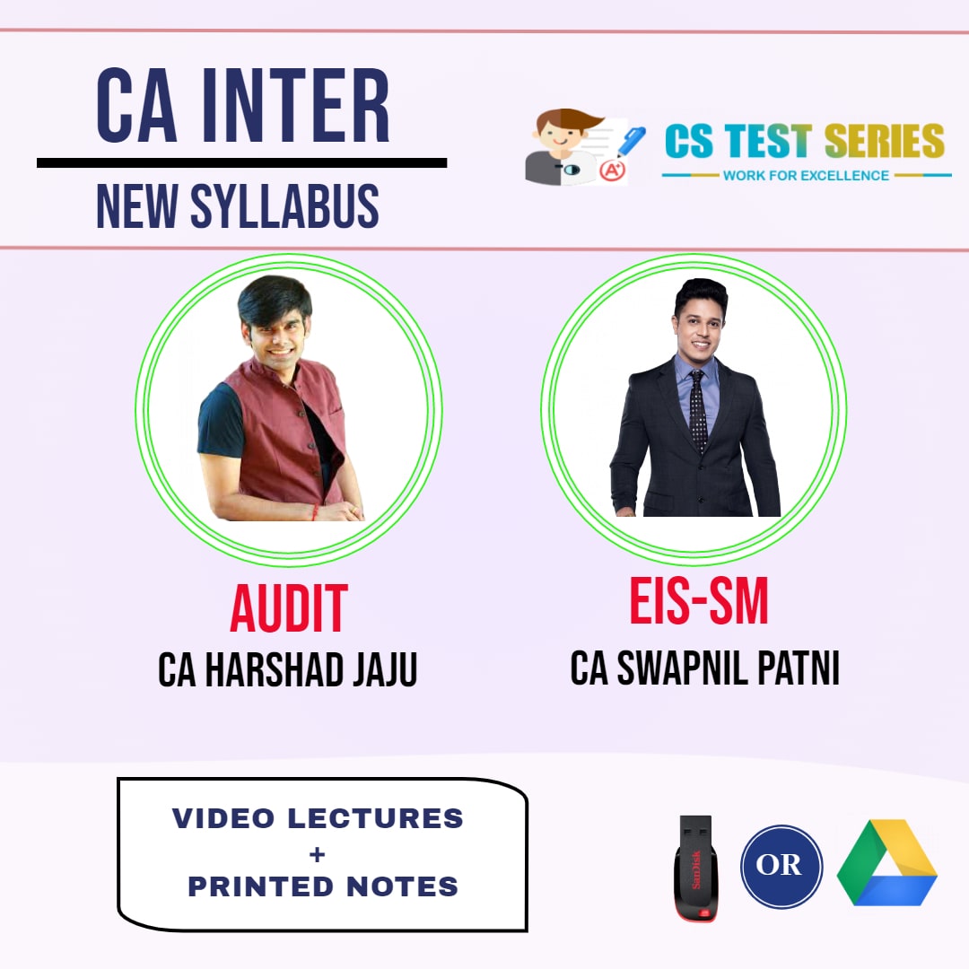 CA INTERMEDIATE COMBO EIS SM AND AUDIT COMBO Full Lectures By CA Swapnil Patni CA Harshad Jaju